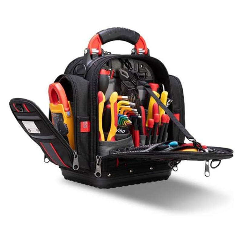 Amazon 新しいツールバックパックツールバッグポータブルハンドヘルドツールバッグ厚みのある耐摩耗性ツール用品収納袋|undefined
