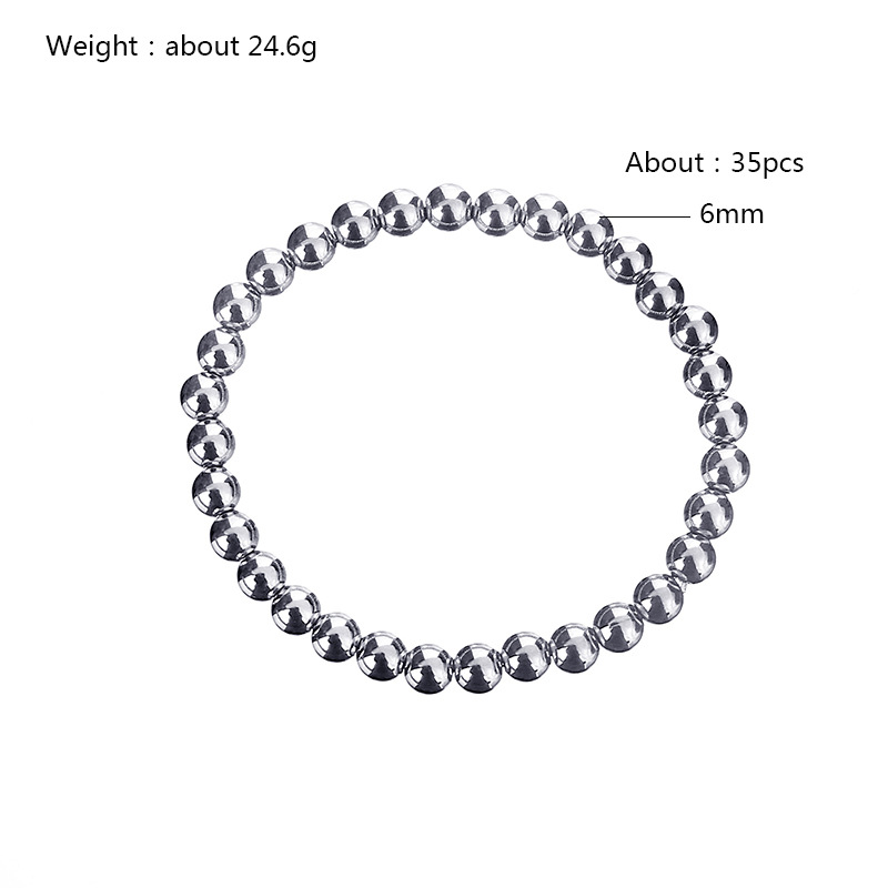Fashion Geometric Stainless Steel Polishing Bracelets display picture 7