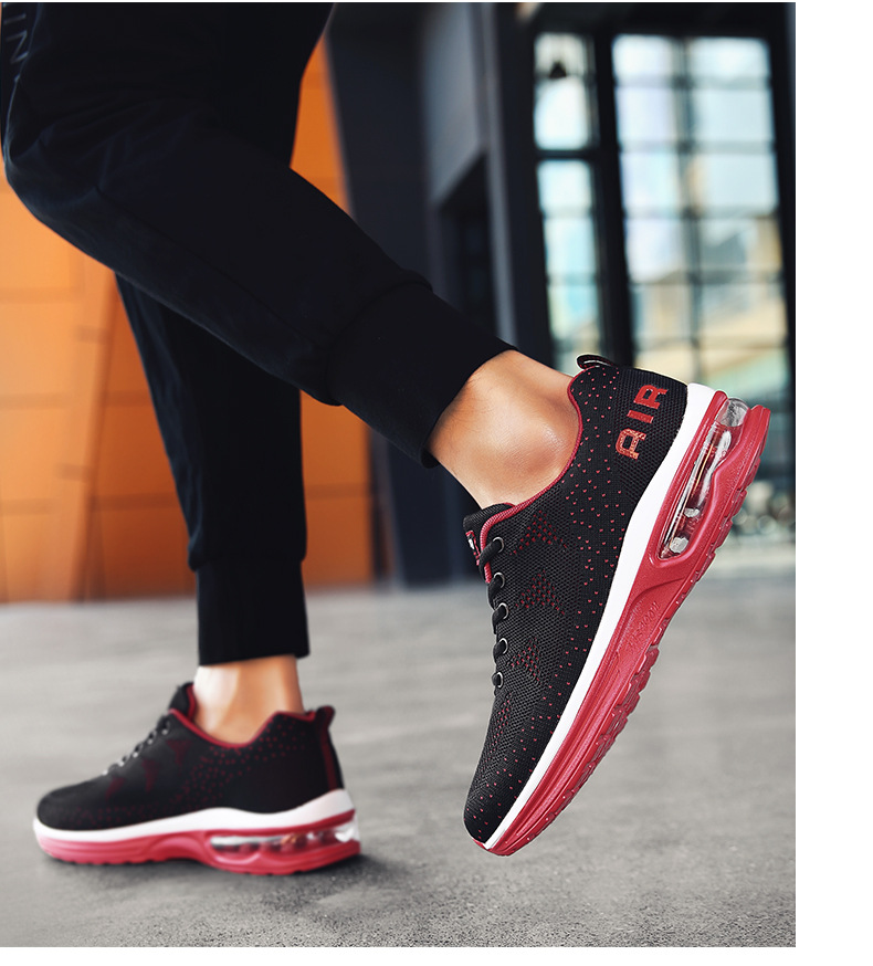 Mænd Arbejdssko Atletiske Sko Sneakers Mesh Arch Support Footbear Sneakers_voghion.com