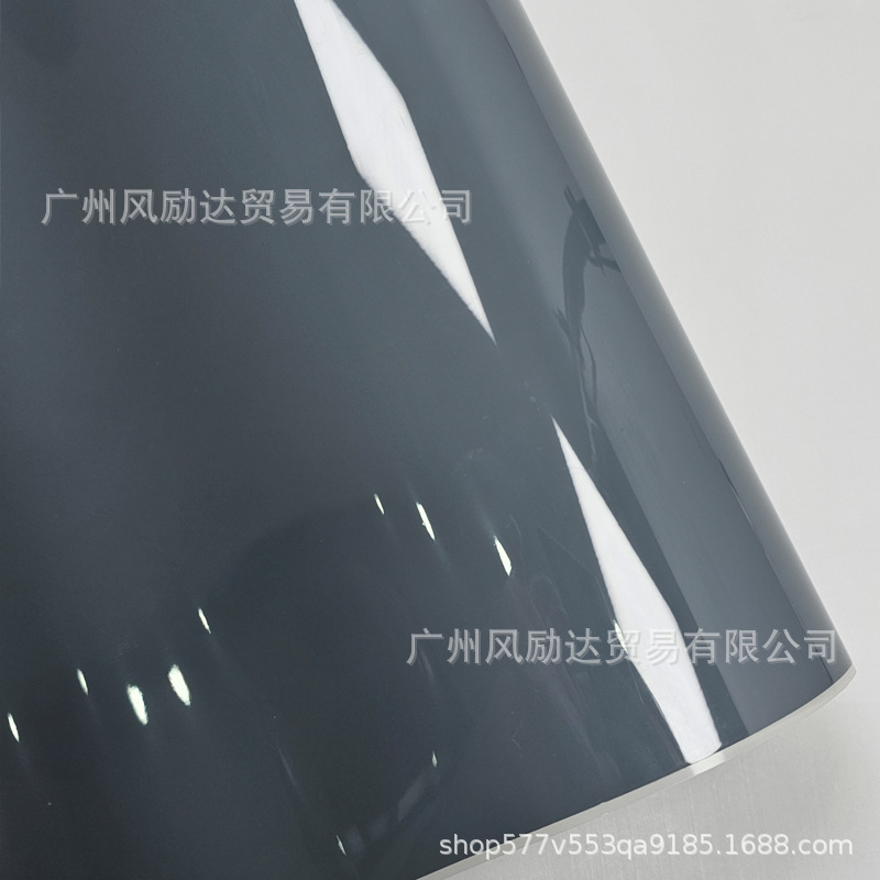 Car full vehicle color change film self-adhesive PET ultra-bright crystal Nado gray motorcycle modification full body film