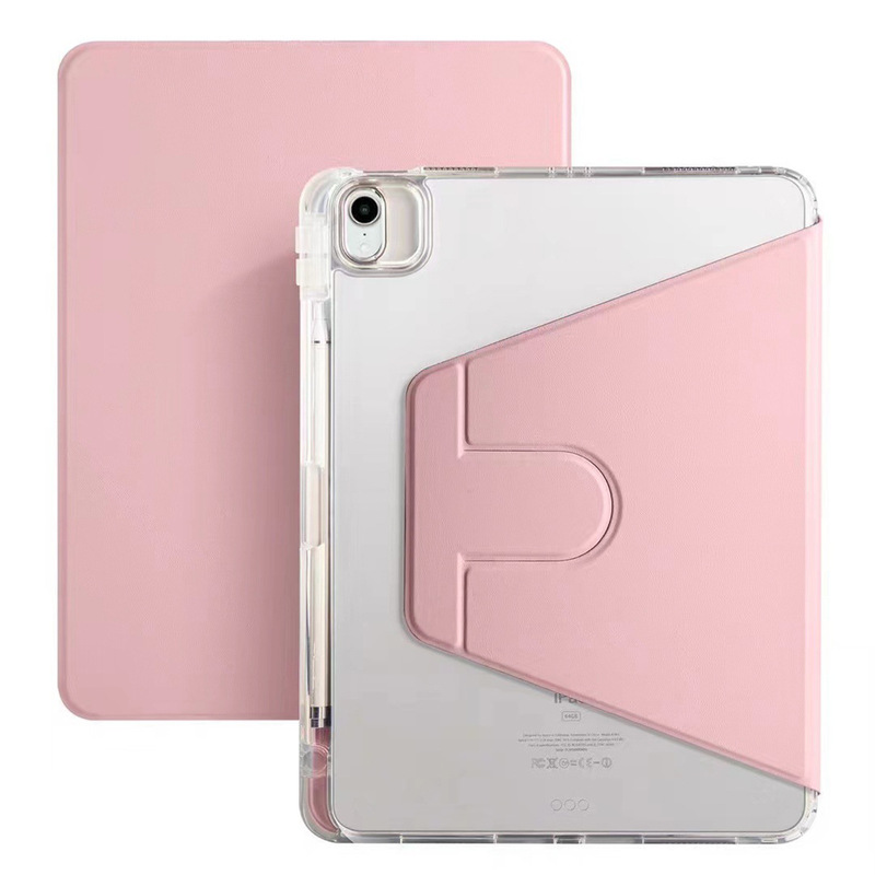 iPad ケース保護に適しています高透明 iPad タブレット保護カバー回転可能な iPad9 タブレット保護カバーペンスロット付き|undefined