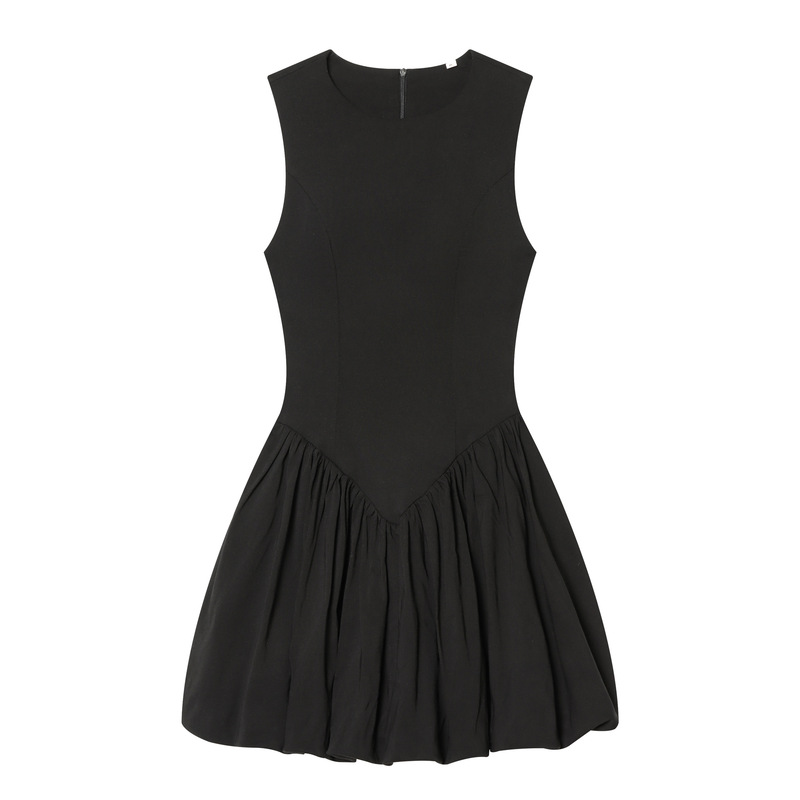Aliexpress Wholesale Spring New Women's Pullover Round Neck Sleeveless Balloon Effect Short Dress 3644152 Aliexpress Wholesale Spring New Women's Pullover Round Neck Sleeveless Balloon Effect Short Dress 3644152