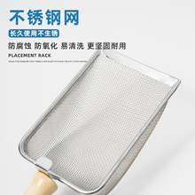 细孔猫砂铲芦丁鸡小颗粒铲屎神器膨润土核桃砂金属不锈钢铲