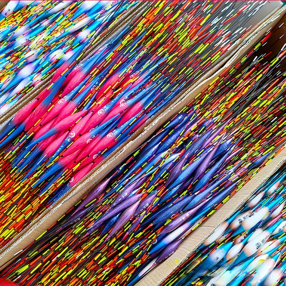 Nano Fishing Floats Wholesale, Thickened and Eye-Catching Vertical Floats for Wild Carp Fishing, Mixed Random Shipment