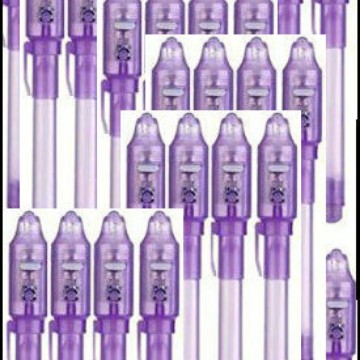 Halo pluma productos electrónicos UV pluma diversión inteligencia privada oculta magia palo pluma anti-falsificación pluma