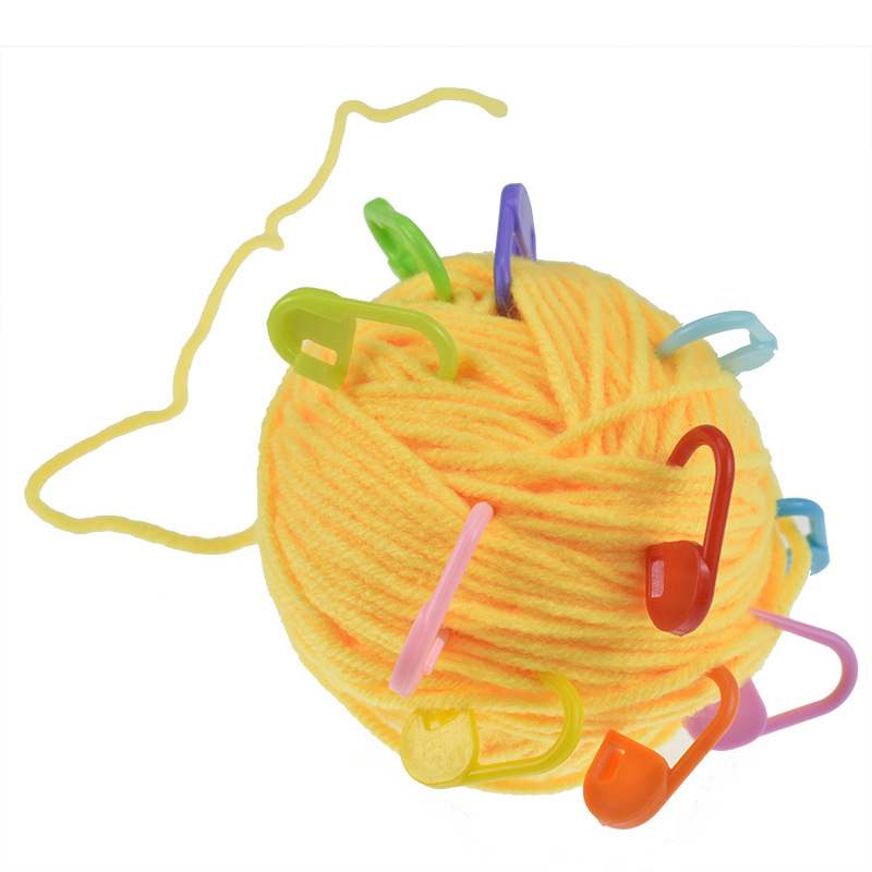 Herramienta de tejido, hebilla pequeña, hebilla de plástico, hebilla, hebilla, hebilla, hebilla, hebilla, hebilla, contador de suéter