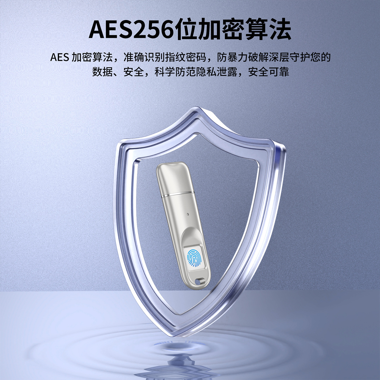 Unidad Flash USB con Cifrado de Huellas Dactilares, USB 3.0, Reconocimiento de Huellas Dactilares, Unidad Flash USB Metálica para Oficina, Transmisión de Alta Velocidad, Personalización de Unidades Flash USB