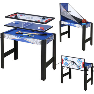 Factory wholesale 5 in 1 multi-function children's game table ice hockey table tennis archery shooting multi-function table