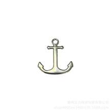 锌合金船钩船锚配件船锚钥匙扣十字吊坠船锚现货秒发可激光logo