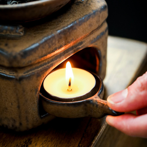 Household candle warm tea, wake up tea, deodorize tea, enhance fragrance, warm tea, heat insulation, tea ceremony, make tea, ceramic roasting tea stove