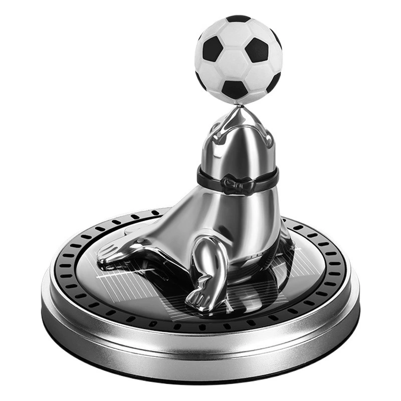 Креативный автомобиль Солнечный вращающийся шар морского льва украшения автомобиль ароматерапия Автомобильные Духи аксессуары центральная консоль автомобиля