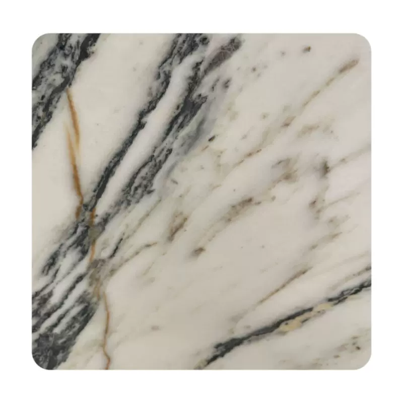 天然东方鱼肚白大理石轻奢背景墙装饰奢石浴室洗手台面板工装石材