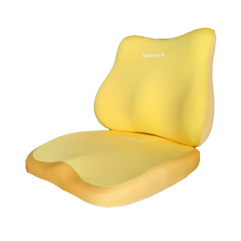 Cojín de asiento de espuma viscoelástica para venta al por mayor transfronteriza, cojín para silla para sentarse por largos períodos, soporte lumbar, almohadilla para asiento para conductores, cojín elevador de altura, dropshipping para uso en coche.
