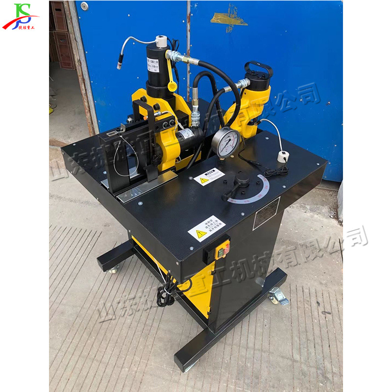 Máquina de procesamiento de barras de bus 3 en 1 máquina de corte de barras de cobre perforación y flexión integrada equipo multifuncional de procesamiento de barras de bus