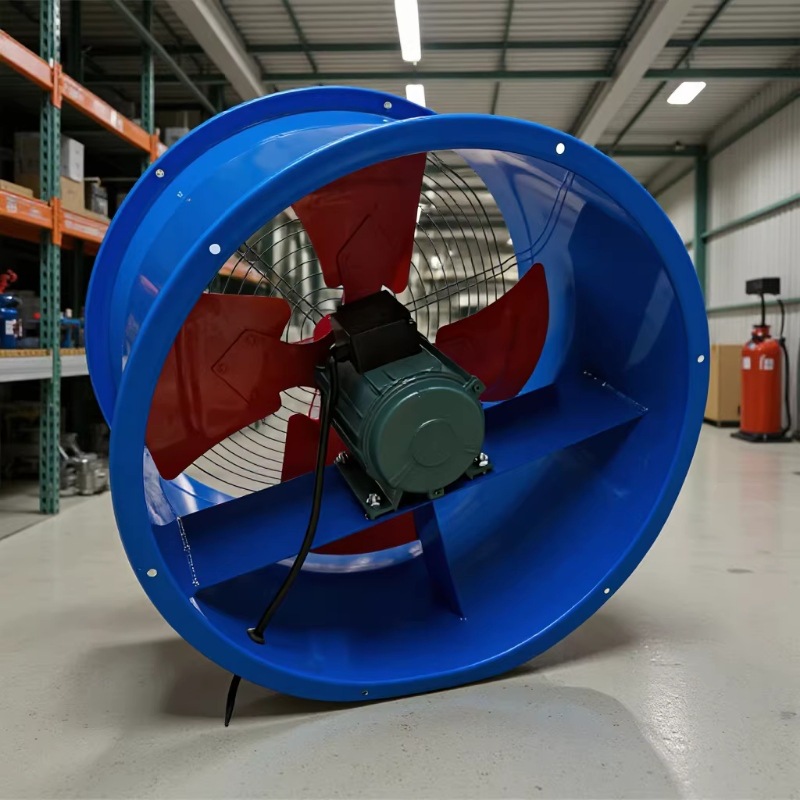 DZ-12型3.55/4A/4B/5A 5B 6A7低噪声轴流风机工厂车间仓库排风扇