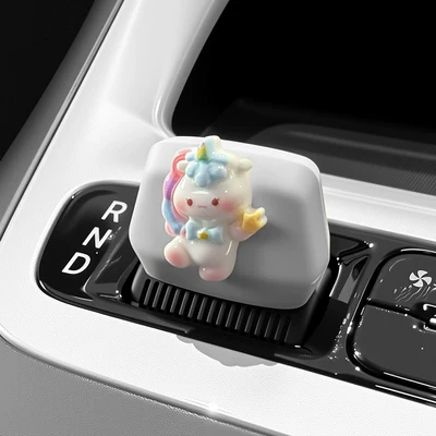 Interior Decoration Accessories, Car interior film - star-wish-original-car-gray-candy-my-little-pony-gear-shift-cover