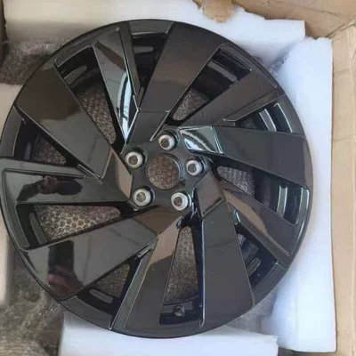 Compatible with 2025 and 2026 Volkswagen T-Roc New 17inch Volkswagen T-Roc New aluminum alloy wheels and steel rims (Hub) - 17inch-black-full-coating-17x65j
