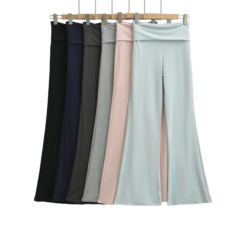High-Waisted Draped Yoga Pants, Summer Fashion Versatile Slim-Fit Solid Color Casual Floor-Length Pants for Women High-Waisted Draped Yoga Pants, Summer Fashion Versatile Slim-Fit Solid Color Casual Floor-Length Pants for Women