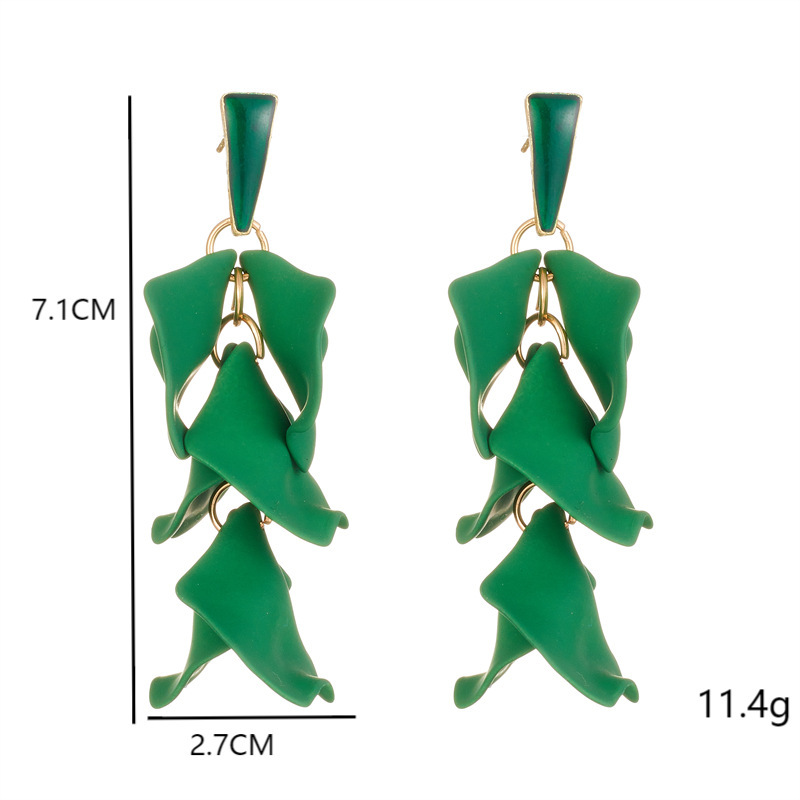 14g Weight 304 Stainless Steel Ear Needle Material Drop Earrings Classification 1 Pair Quantity Casual Occasion Acrylic Material Geometric Pattern Women's Gender Stoving Varnish Design Lady Style 1 Pair Lady Geometric Stoving Varnish Arylic Drop Earrings 无