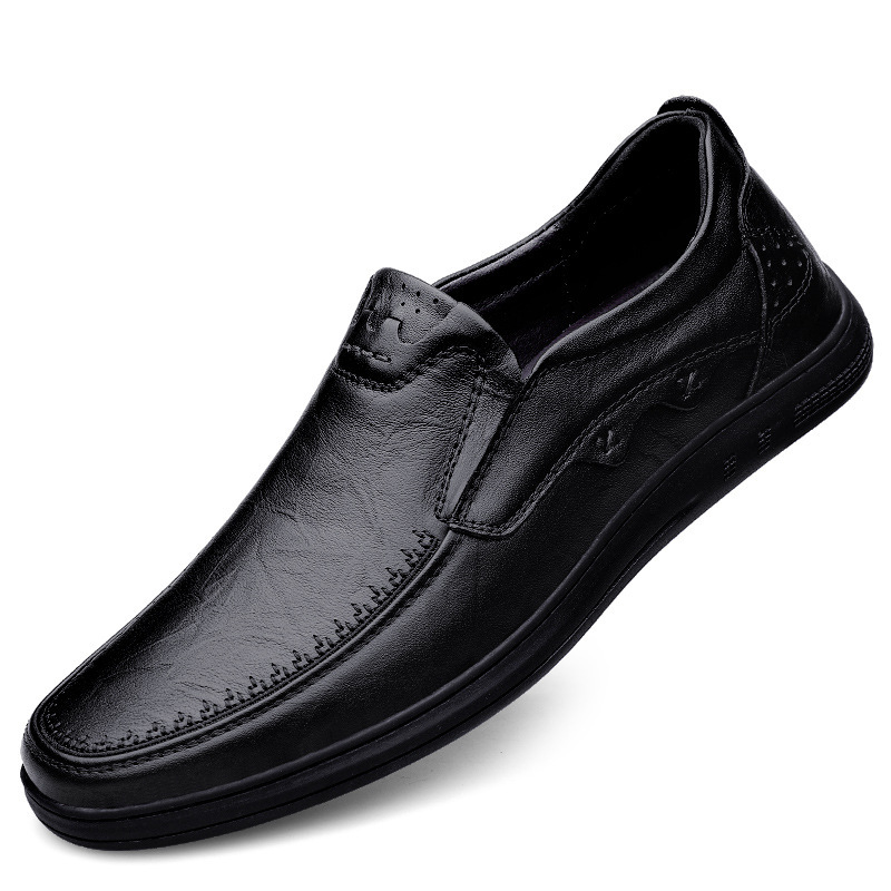 2026 Autumn Men's Genuine Leather Shoes, All-Season Style, First Layer Cowhide, Soft Leather, Soft Sole, Breathable Business Shoes, Dad Shoes 2026 Autumn Men's Genuine Leather Shoes, All-Season Style, First Layer Cowhide, Soft Leather, Soft Sole, Breathable Business Shoes, Dad Shoes