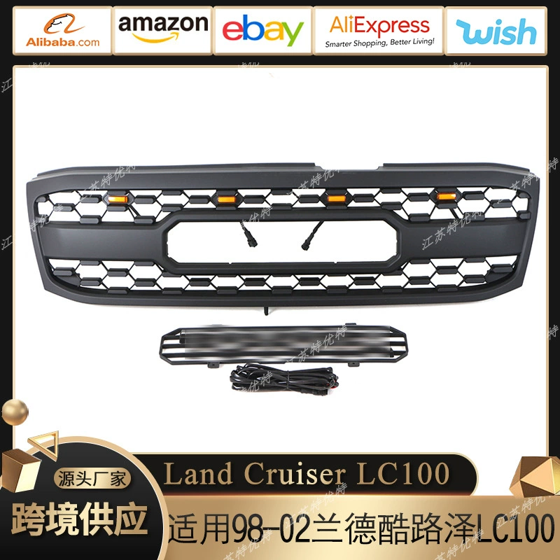 Подходит для 98-02FJ100 Rander Cool Luzer LAND CRUSIER LC100 GRILLE сетка сетка