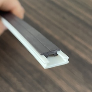 Factory magnetic screen window accessories PE card strip anti-mosquito invisible window screen pe plastic strip door and window card slot sealing strip
