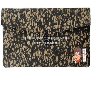 Cross-Border Coffee Grounds Cork Liner Bag Coffee Grounds Cork Briefcase Cork Computer Bag Custom Factory