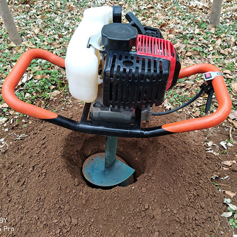 大功率螺旋挖坑机 环保植树挖坑机 手推式植树挖坑机