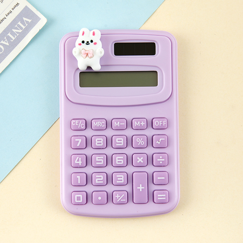 アニメかわいい電卓ファッションミニ携帯小型電卓携帯事務小学生コンピュータ卸売り|undefined