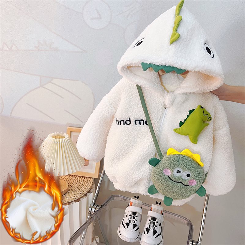 (2개) 소녀 모직 스웨터 코트 2024 년 가을 겨울 새 양고기 양모 기모 어린이 겨울 서양식  소녀 겨울복