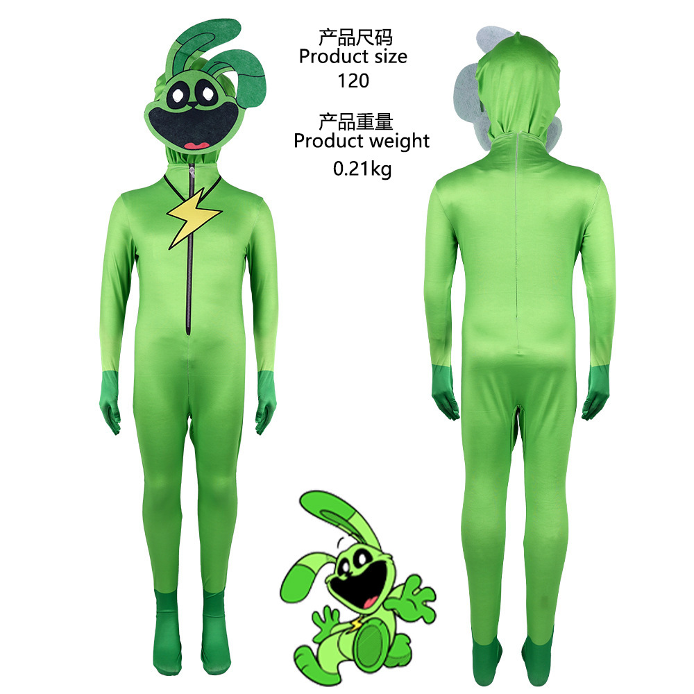 Traje de cosplay transfronterizo de Poppy Playtime para actuaciones escénicas, diseño de animales sonrientes de Poppy's Playtime image 14