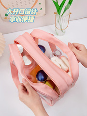 乾濕分離化妝包透明便攜大容量防水洗浴收納袋女洗澡旅行洗漱品箱