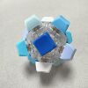 12-key transparent shell - blue series