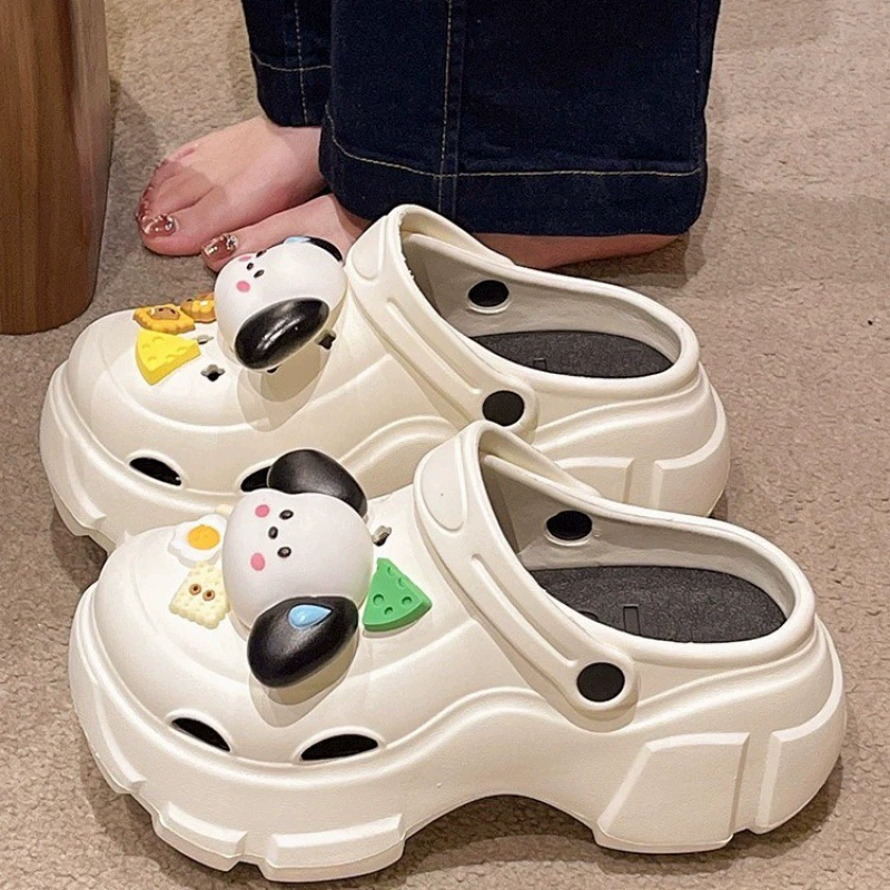 Обувь Stomp 2023 Сандалии с кибер-знаменитым мультяшным увеличением роста Верхняя одежда Сандалии с нескользящим дезодорантом и запахом