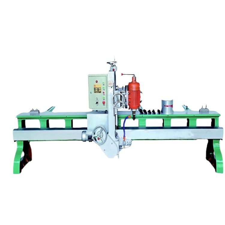 供应大型MBJ-360异形直曲线石材磨边机 双速电机磨切一体切割大板