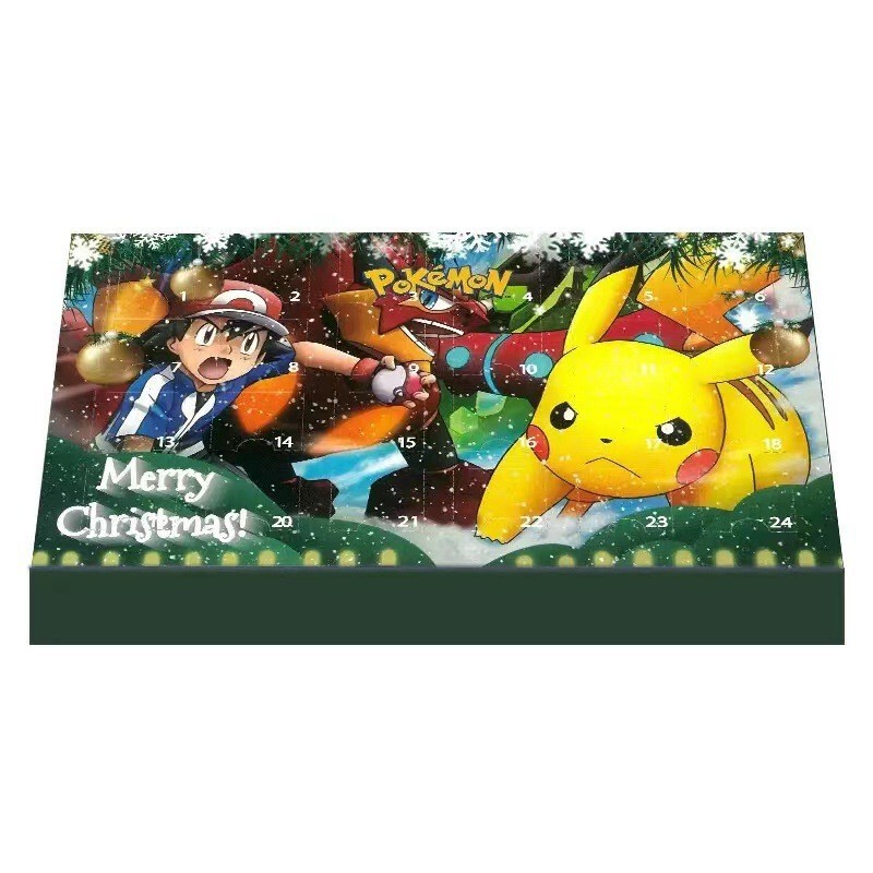 ネットで話題の盲盒クリスマスアドベントカレンダー ポケモン クリスマス盲盒 24個入り|undefined