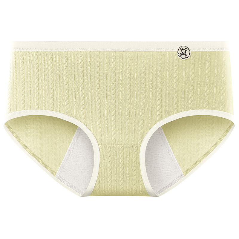 Pantalones fisiticos de gran tamaño, bragas, período menstrual a prueba de fugas para mujer, entrepierna de algodón puro, entrepierna antibacteriana, período menstrual transpirable, calzoncillos para mujer image 7