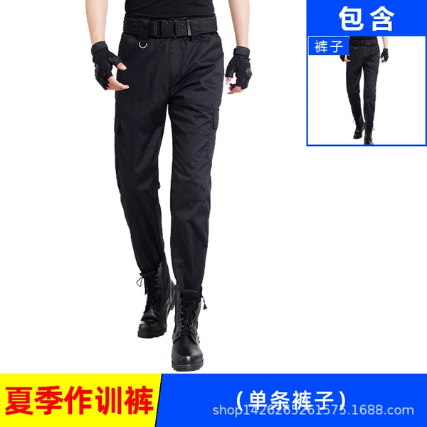 Twill single summer pants