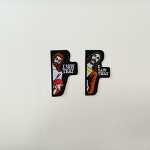 跨境爆款厂家直批刺绣补丁贴服装辅料电脑绣花章DIY手账