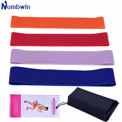 Latex resistance band 500 fitness yoga resistance band 5-40 pounds four levels of resistance hip training pull band