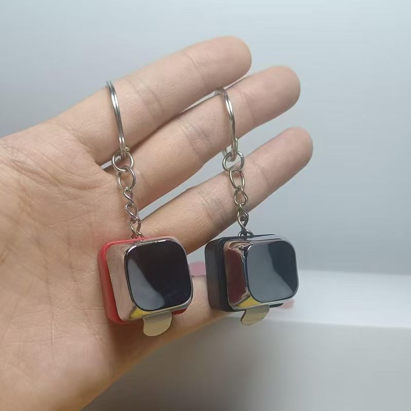 新款电人按键整蛊玩具触电整人电击挂件钥匙扣整人解压礼物