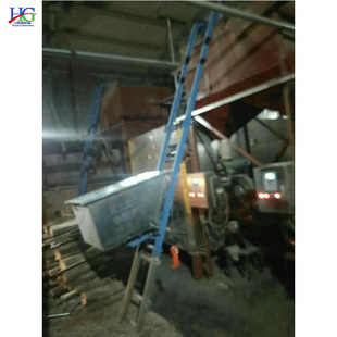 Construction site climbing tiger feeding hoist road slope protection truck transport mortar aerated brick