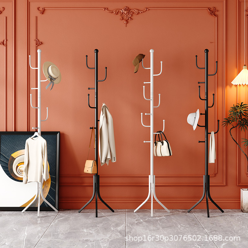 Clothes Hanger Floor Bedroom Living Room Internet Popular Clothes Hanger Entrance Doorway Household Shelf Simple Clothes Hanger Coat Rack