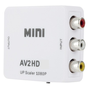 Заводская поставка AV в hdTV конвертер Мини AV в hdTV HD видео конвертер Av2hdTV