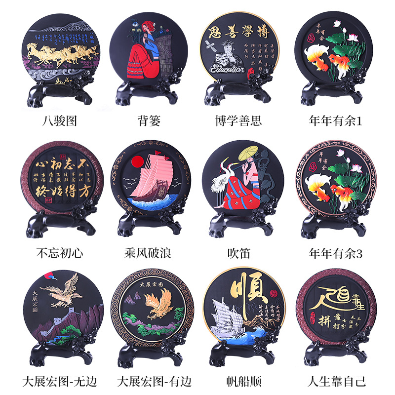 Chinese style Jade Rabbit decorative carvings, charcoal sculpture living room decorations, room ornaments, New Year moving into a new home decorations, promotional gifts