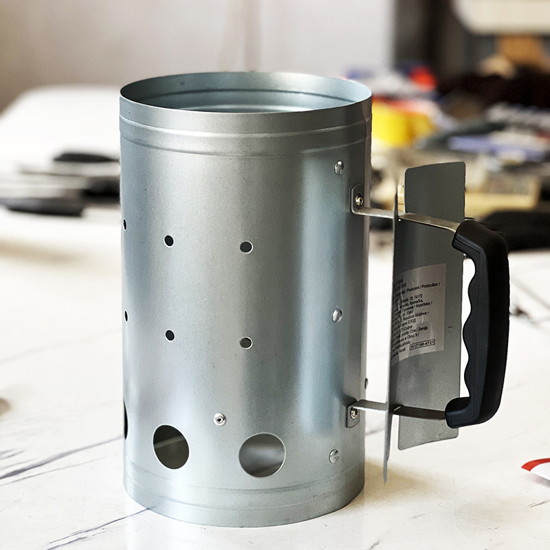 點碳桶引火爐戶外燒烤爐便攜式木炭引燃點火器燒茶野炊火鍋取暖筒