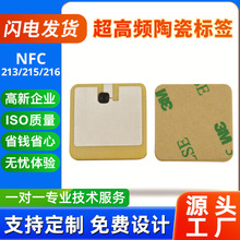 超高频陶瓷抗金属RFID电子标签 金属容器工具防丢失管理标签