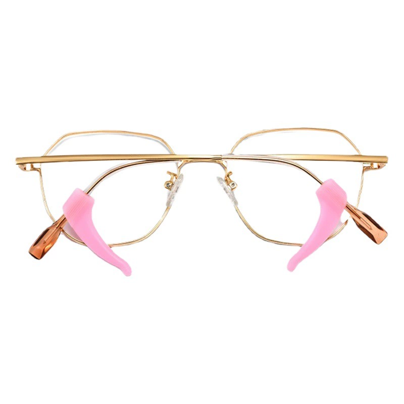 Очки среднего размера с противоскользящим рукавом, силиконовый антиаллергенный фиксированный ушной крючок, противоскользящий каркас для глаз, крючок для ног, аксессуары для крышки