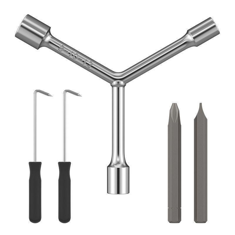 Washing machine pulsator disassembly tool for home use, inner drum cleaning screwdriver, pulsator disc disassembly and cleaning wrench