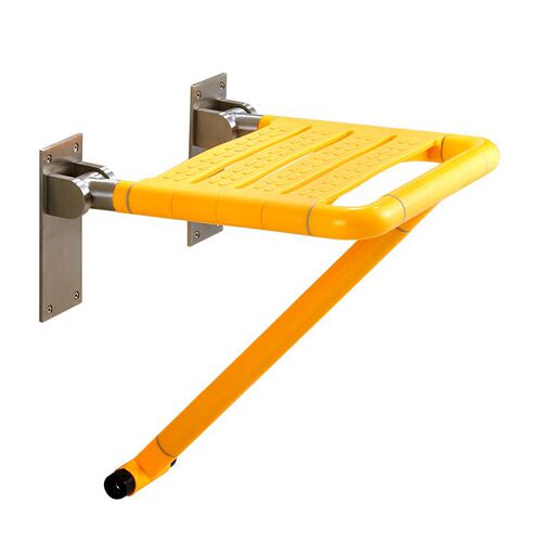 Bathroom foldable shower stool wall-mounted anti-slip bathroom toilet seat for elderly people elderly bathing sitter